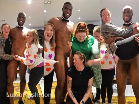 Married LadyS Hires BBC Stripper For Party — video thumbnail