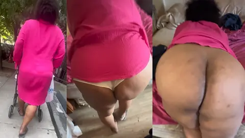 Street Granny Invites BBC Rub On Her Huge Ass — video thumbnail
