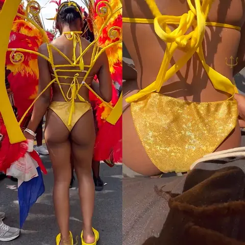 Ebony Slime Booty Twerks On BBC At Carnival — video thumbnail