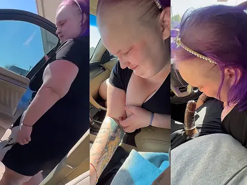 BBW From Gas Station Ends Up Sucking In Car — video thumbnail