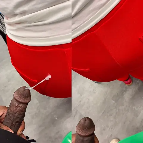 Finished On Red Ass MILF While Shopping — video thumbnail