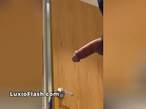 Bathroom Cock Flash Wild Reactions — video thumbnail