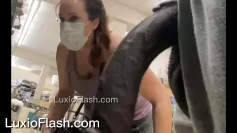 MILF Can't Stop Staring at BBC Out in Store — video thumbnail