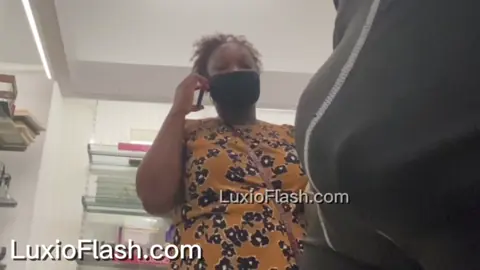 Black Babe Eyes Locked on My Hard Bulge — video thumbnail