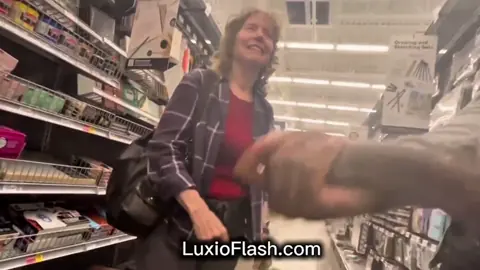 Gilf Smiling at Exposed BBC in Store – Nice Talk — video thumbnail