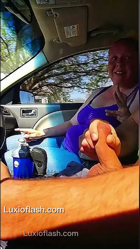 Aunt Gives Nephew Blowjob in Car — video thumbnail