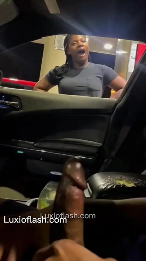 Gas Station Employee Shocked by Dick Out in Car — video thumbnail