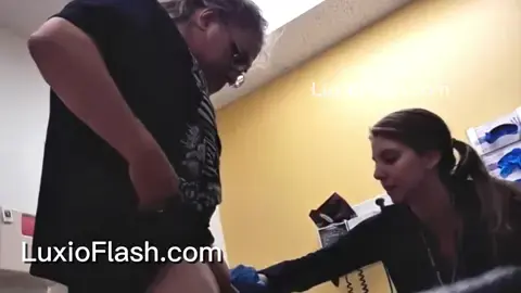 Cute Nurse Examines Grandpa Dick Medical Check — video thumbnail