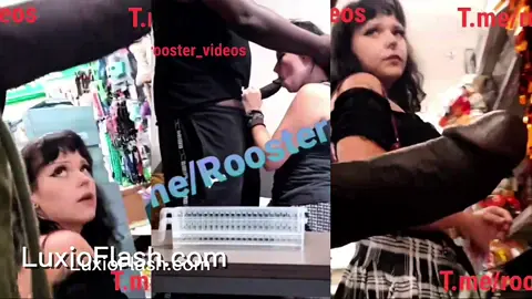 Goth Girl Part 2 BBC Out In Store She Invites Me To Her Home — video thumbnail