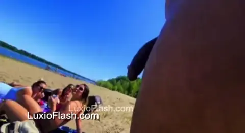 BBC Jerking Off On Beach While Talking To Lady Public — video thumbnail