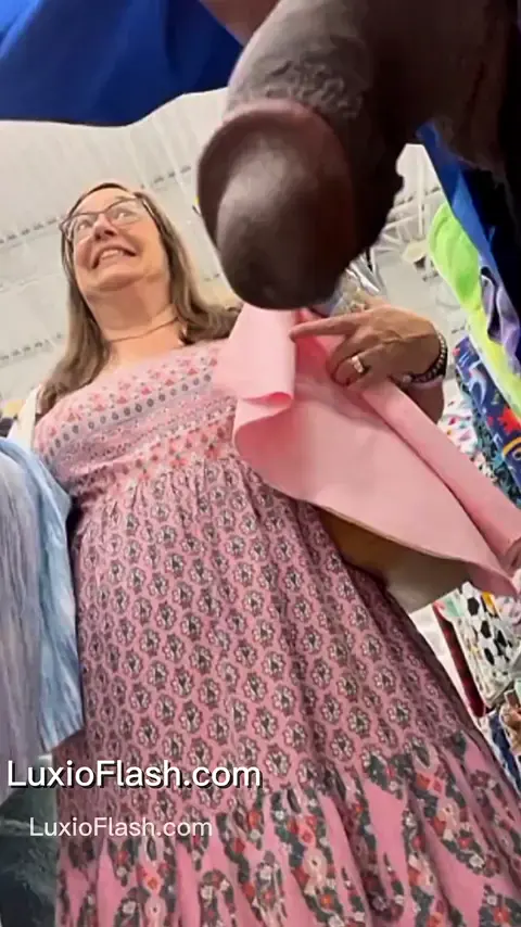 BBC Flash In Store While Chatting With Sexy MILF — video thumbnail