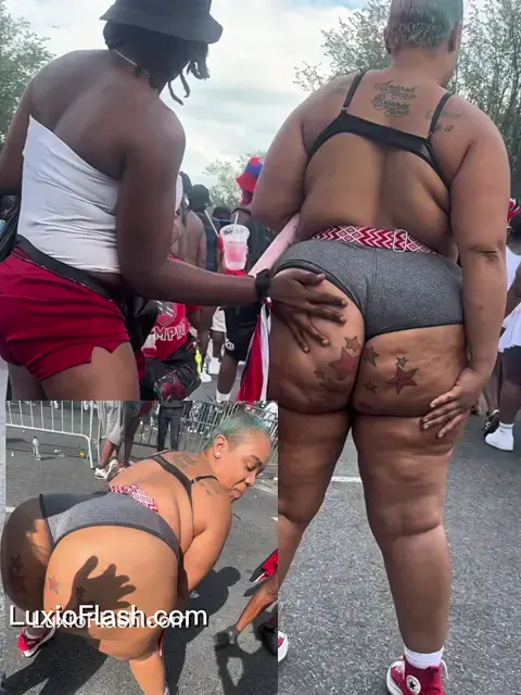 BBW MILF Shaking Big Ass Twerk At Festival — video thumbnail
