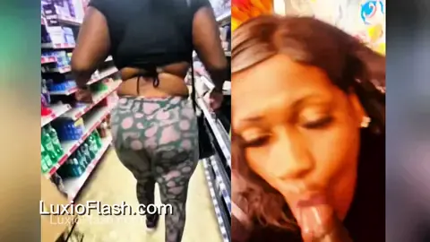 Couldnt Resist Sucking BBC In Walmart Sexy Ebony MILF — video thumbnail