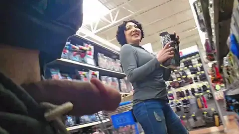 Cock Out In Store Near Sexy MILF — video thumbnail