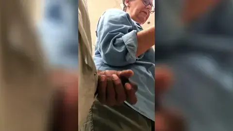 Cum On Fat Booty Granny After Cock Out In Store — video thumbnail