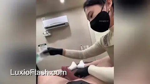 Asian Girl Cock Shaving Session Ends With Accidental Cum — video thumbnail