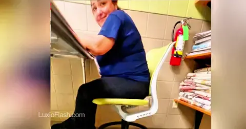 MILF Smiles Seeing Hard Bulge At Laundry  — video thumbnail