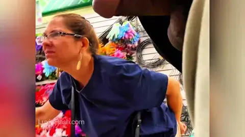 Gilf Shopping With BBC Close To Her Face — video thumbnail