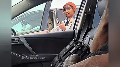 Jerking BBC In Car Got Caught By Her Crazy Reaction  — video thumbnail