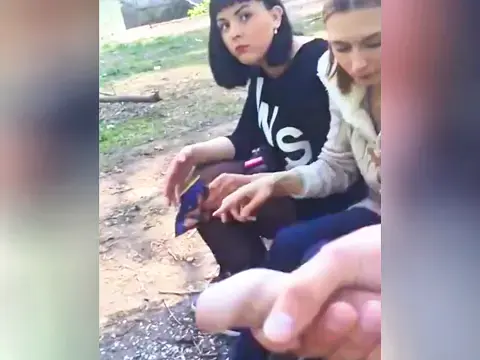 2 Blonde Girls See Cock Out On Park — video thumbnail