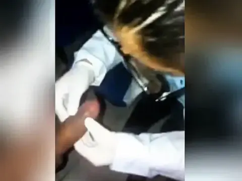 Doctor Examines Hard Cock — video thumbnail