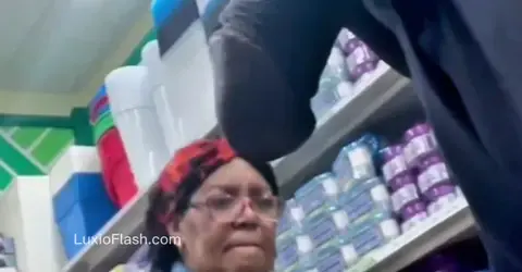 GILF Stares Hard At Cock Out In Store — video thumbnail