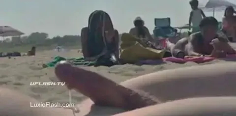 Lady Clicking Pictures Of Cock On Beach — video thumbnail