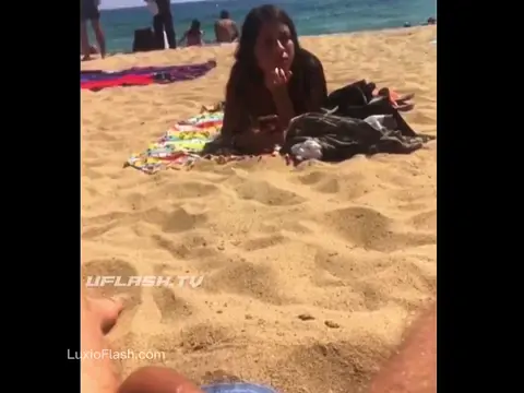 Lady Clicking Pictures Of Cock On Beach — video thumbnail