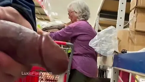 GILF Chilling While Shopping Near BBC Out In Store — video thumbnail