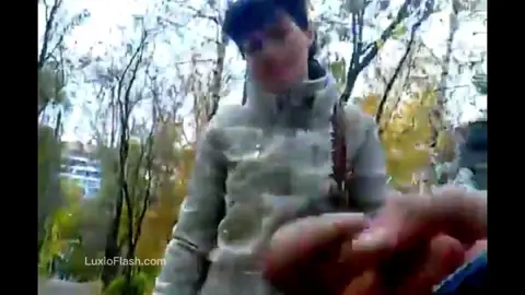 Morning Park Walk Stranger Handjob — video thumbnail
