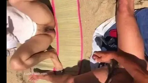 Sexy Stranger Pussy Flash On Beach With Cock Out — video thumbnail