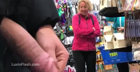 Two GILFs See Cock Out While Shopping In Store — video thumbnail
