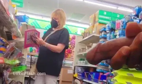Cum In Front Of GILF While BBC Out Shopping — video thumbnail