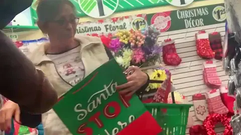 Grandma Grocery Shopping With BBC Out Nearby — video thumbnail