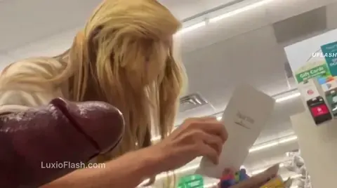 GILF Shopping Next To Exposed BBC — video thumbnail