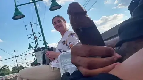 Stranger Lady Stares At BBC Out Then Smiles — video thumbnail