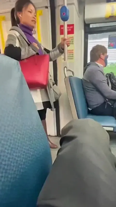 MILF Smiling At Hard Bulge On Train — video thumbnail