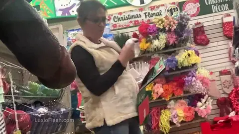 BBC Out Store MILF Did Not Notice — video thumbnail