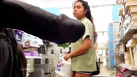 She Sees BBC Out While Shopping — video thumbnail