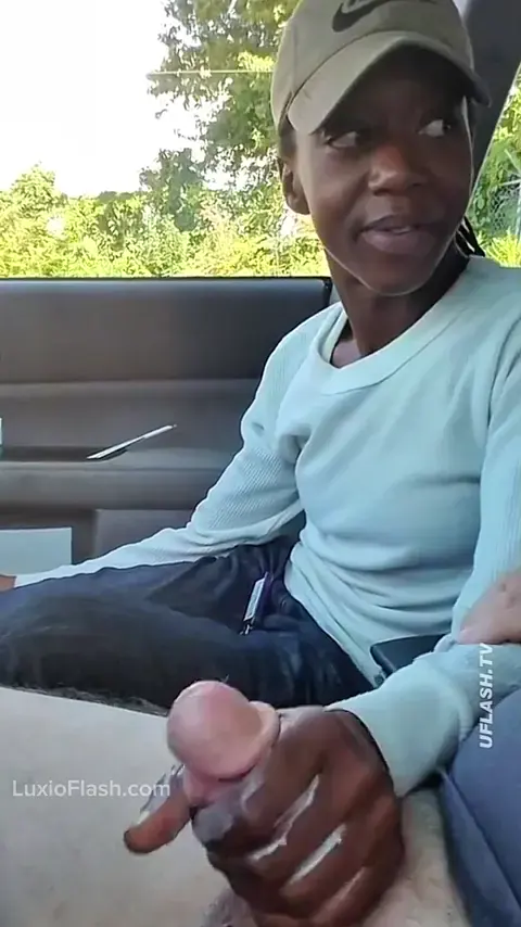 Ebony Friend Gives Handjob To Small Cock — video thumbnail