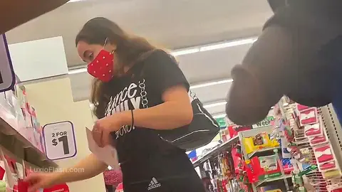 Masked Lady Shopping For Books — video thumbnail