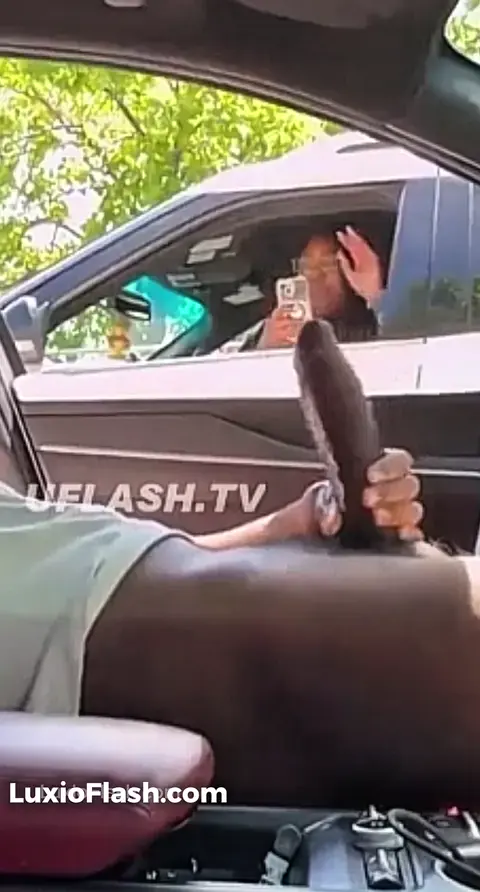 Lady Taking Pictures Of BBC Out In Car — video thumbnail